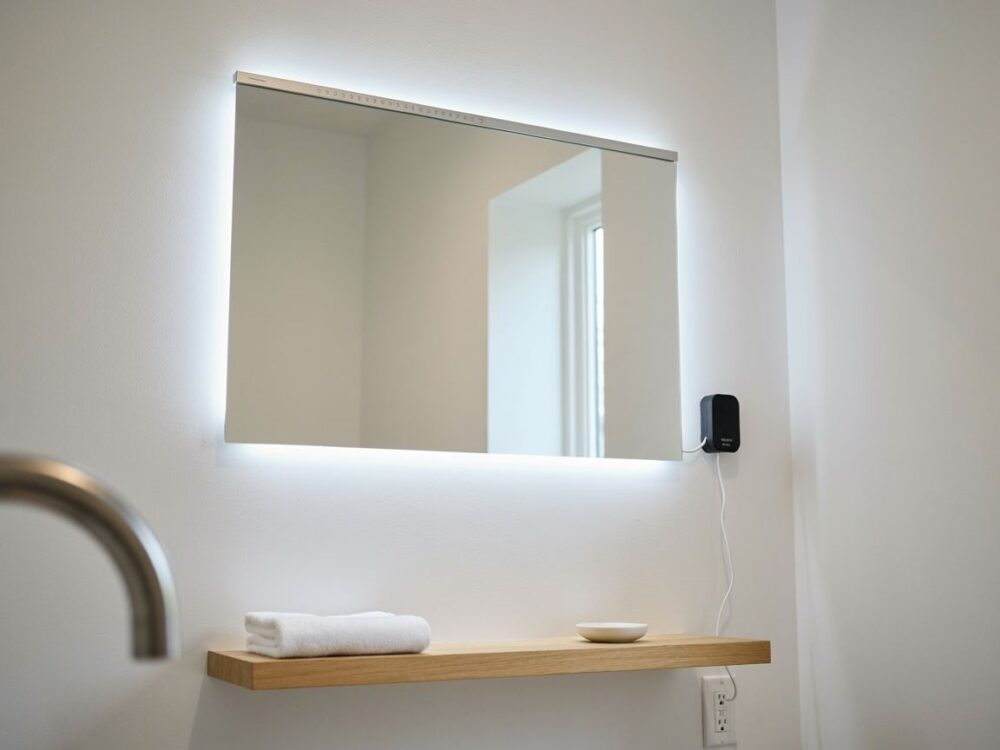 oświetlenie LED w łazience